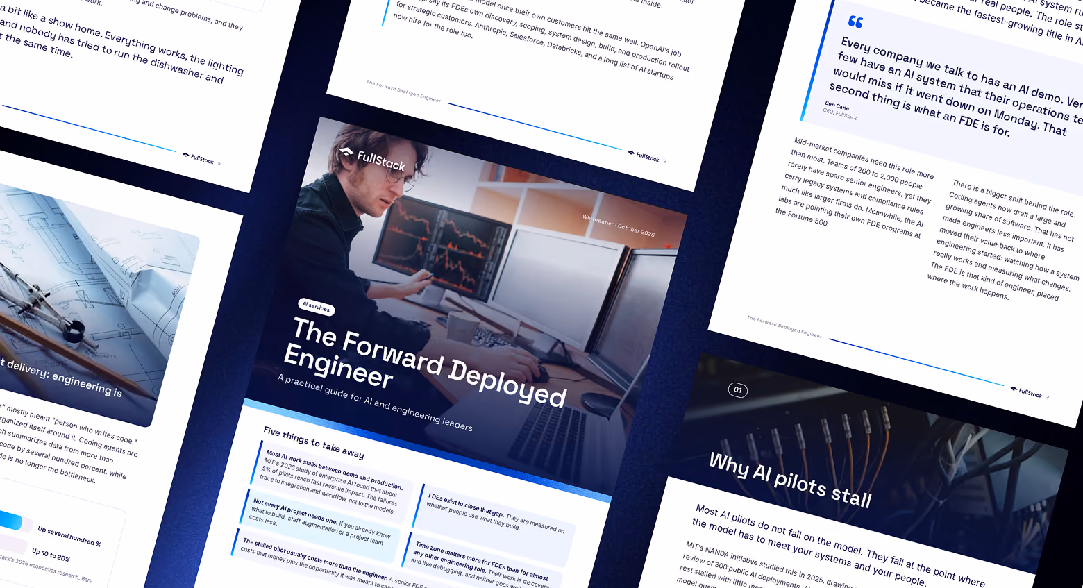 Forward deployed engineer guide cover