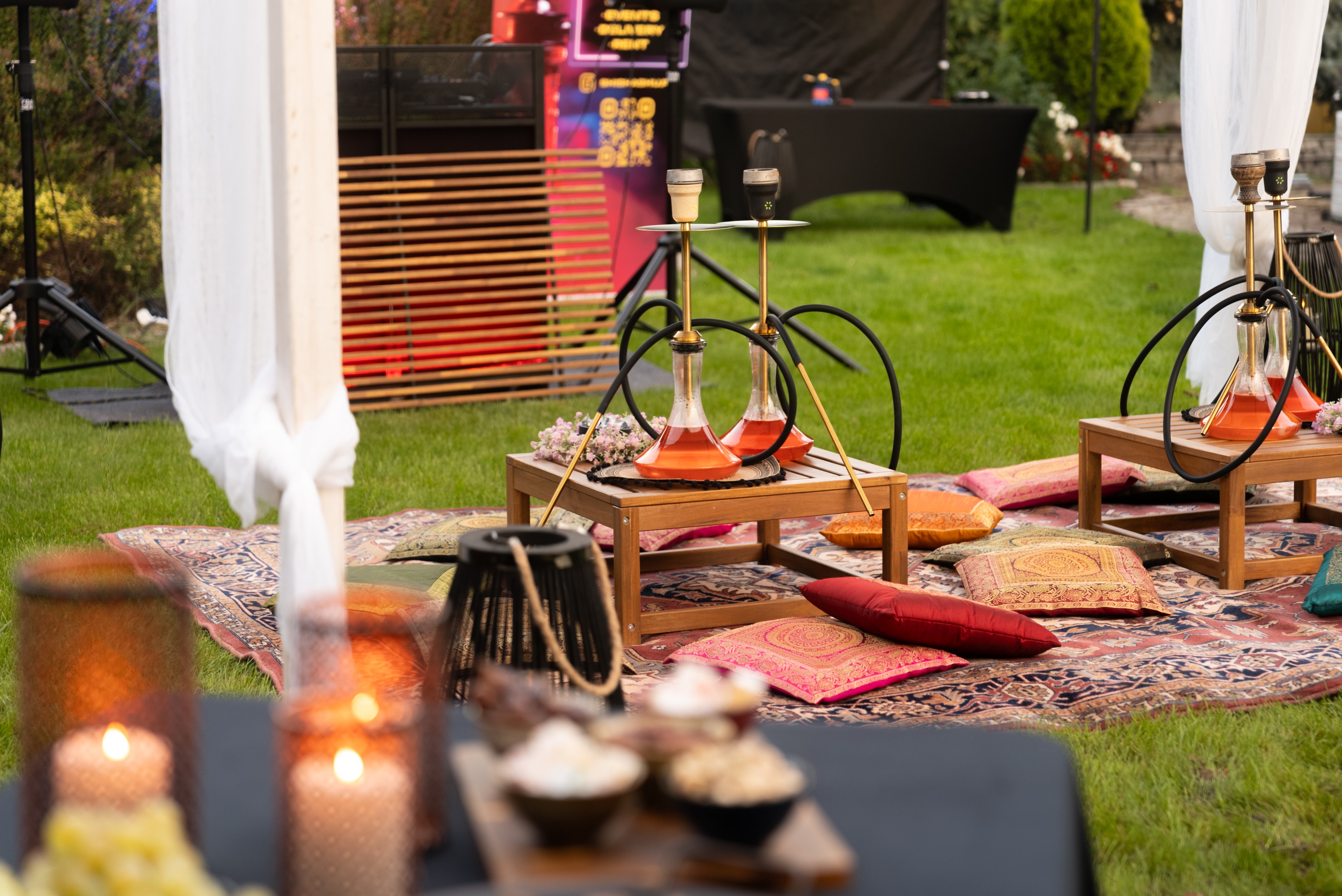 strefa orientalna na wesele strefa, chillout na wesele