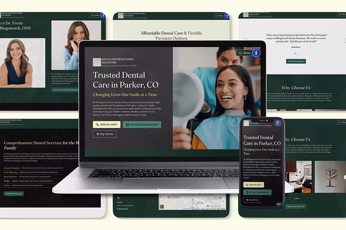 Killingsworth Family Dentistry Website Thumbnail