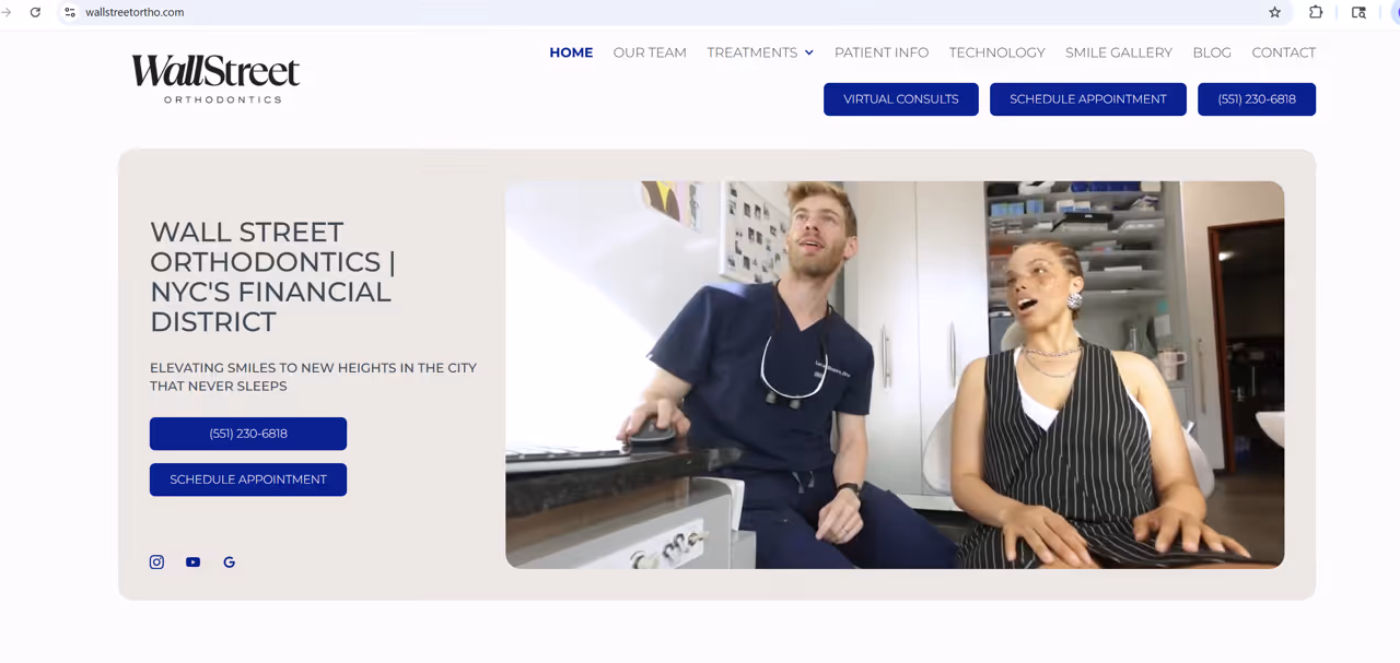 Wall Street Orthodontics
