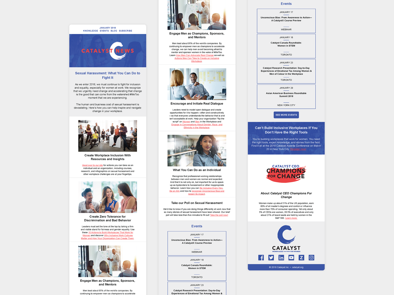 Catalyst C-News Newsletter mobile