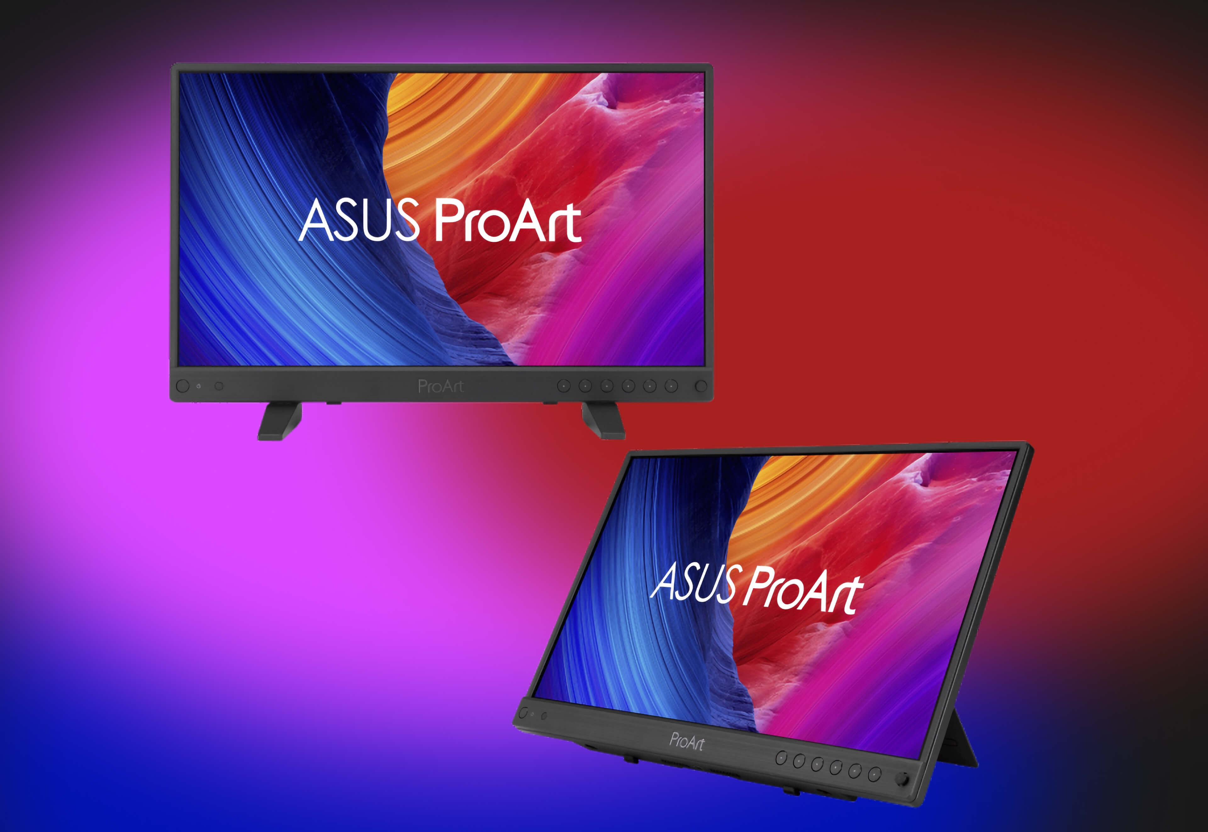 ASUS ProArt Display PA16USV Compacto, colorido y construido para resistir el ritmo frenético de un set.