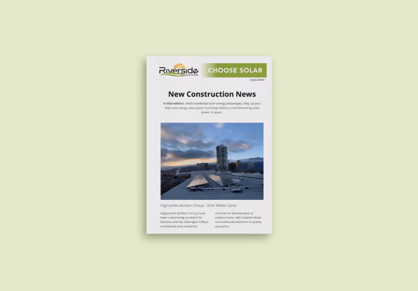 New Construction News