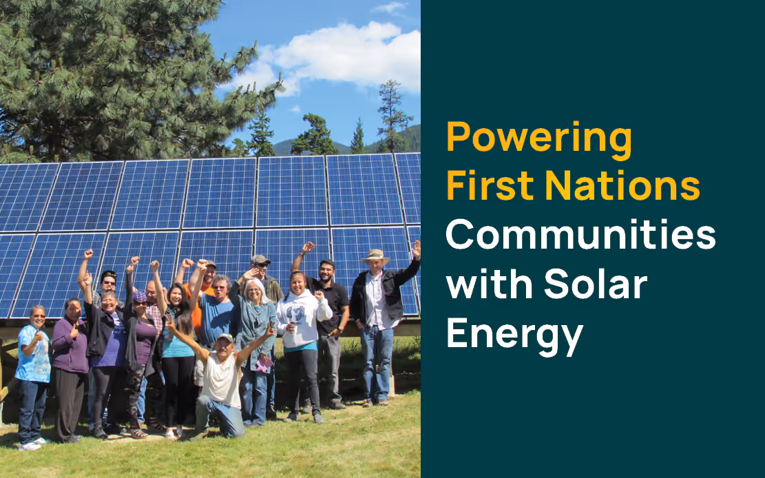  Powering First Nations Communities with Solar Energy