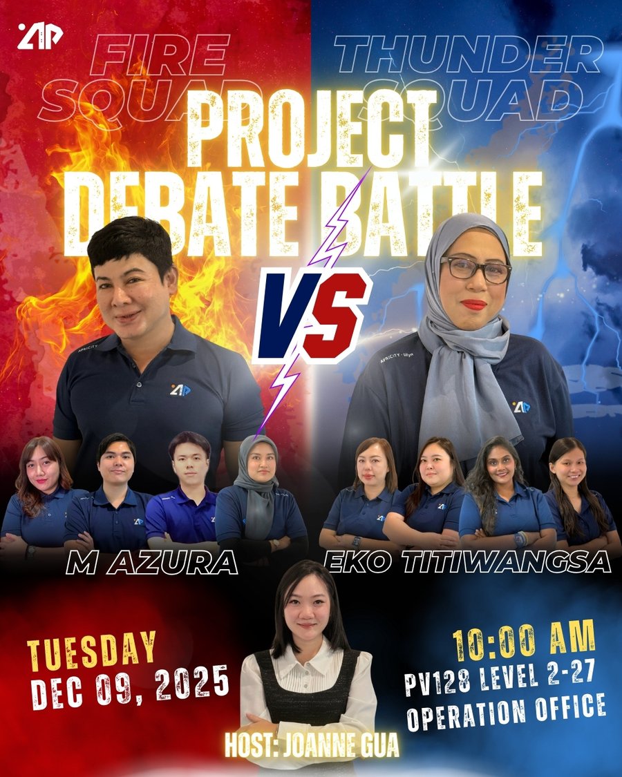 Project Debate Battle poster