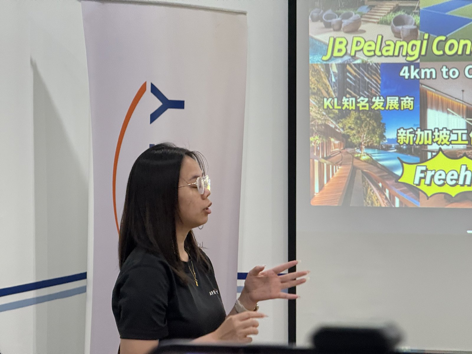 Presenter sharing project highlights