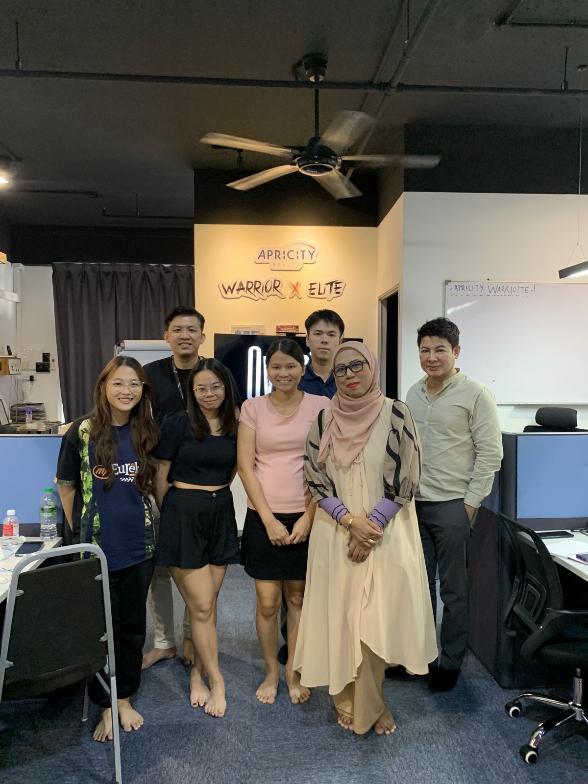 Apricity team after the Basic DSR loan training