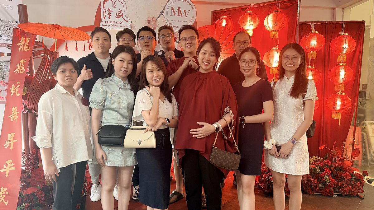 Apricity JB team at the CNY opening ceremony