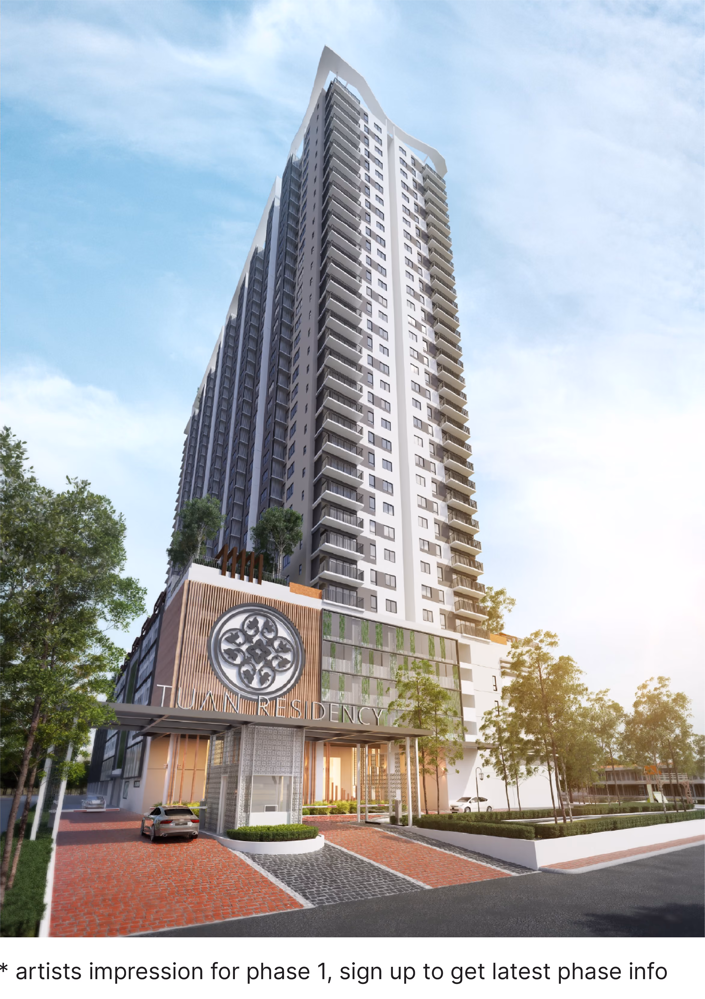 Modern Luxury Colonial heritage inspired facade, building of Tuan Heritag3, Tuan 3, Tuan 3 Residency, Tuan 3 Residence