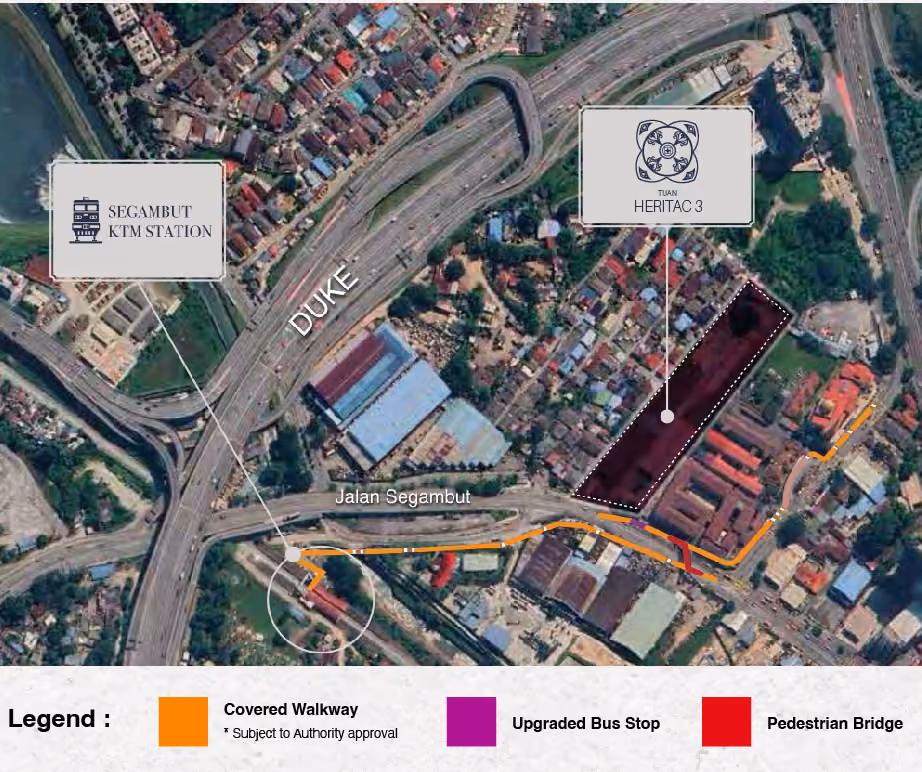 Map & location of Tuan Heritag3, Tuan 3, Tuan 3 Residency, Tuan 3 Residence