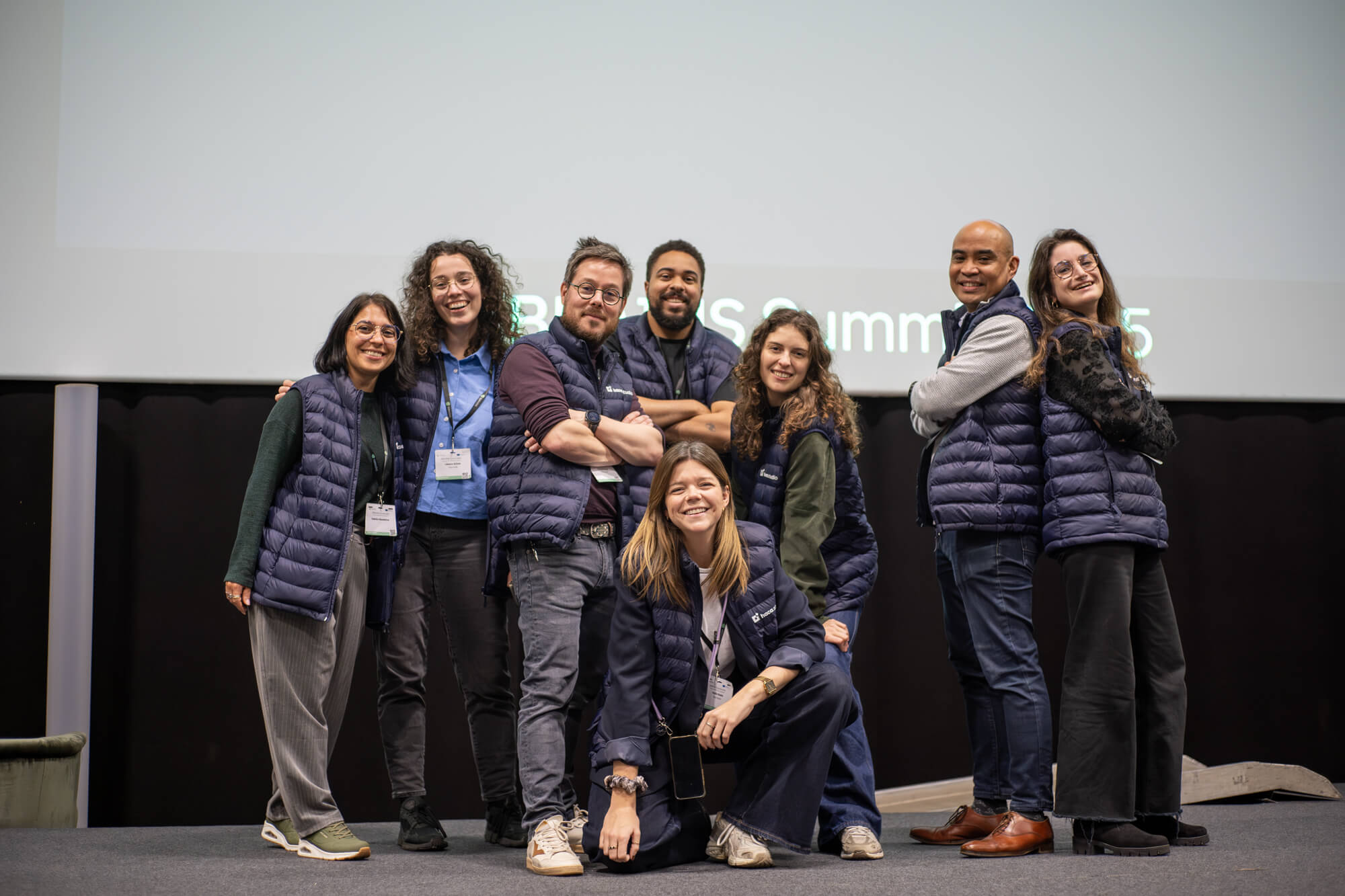 haca.studio team during event at EBRAINS in 2025