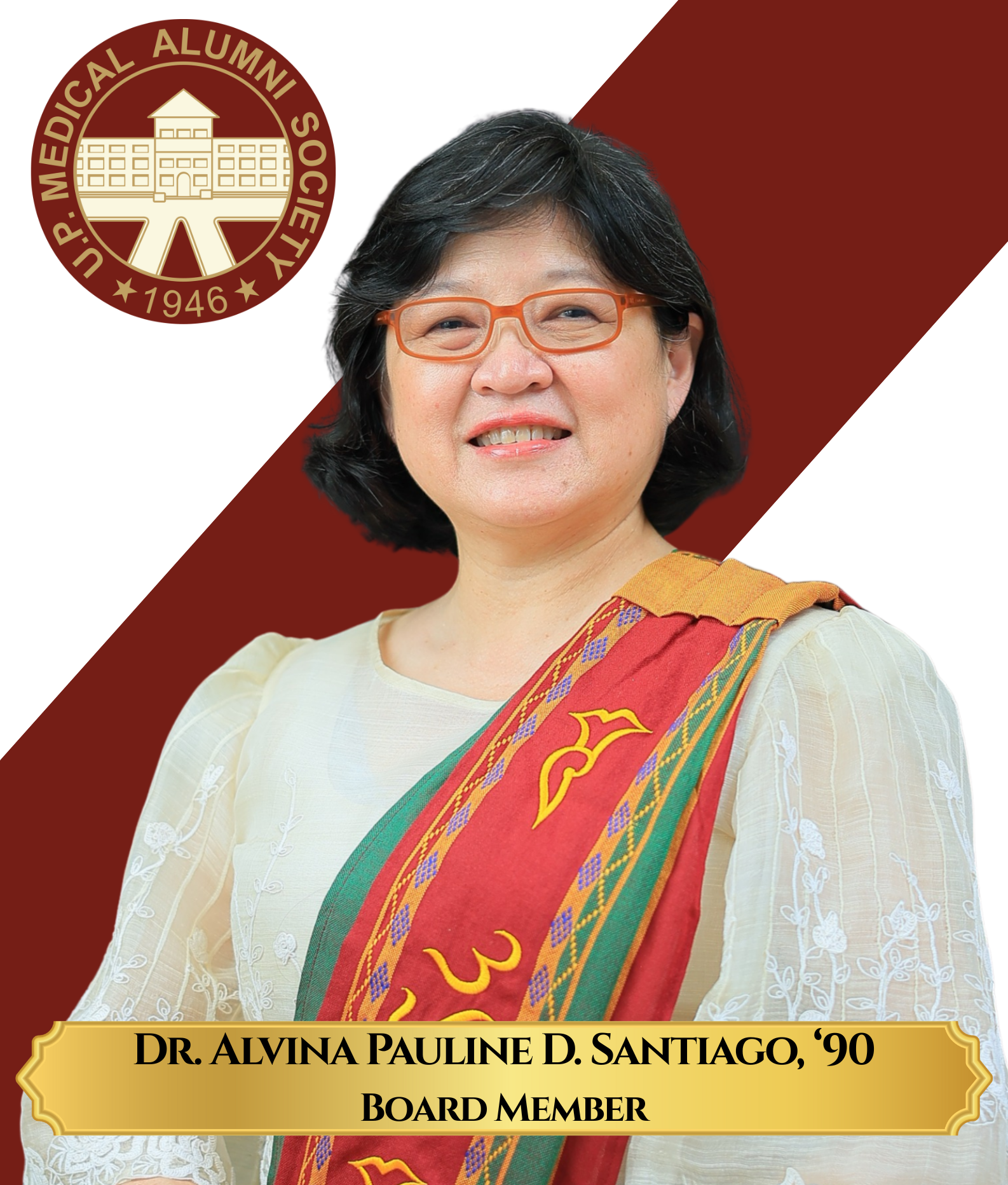 Alvina Pauline D. Santiago, M.D. ‘90