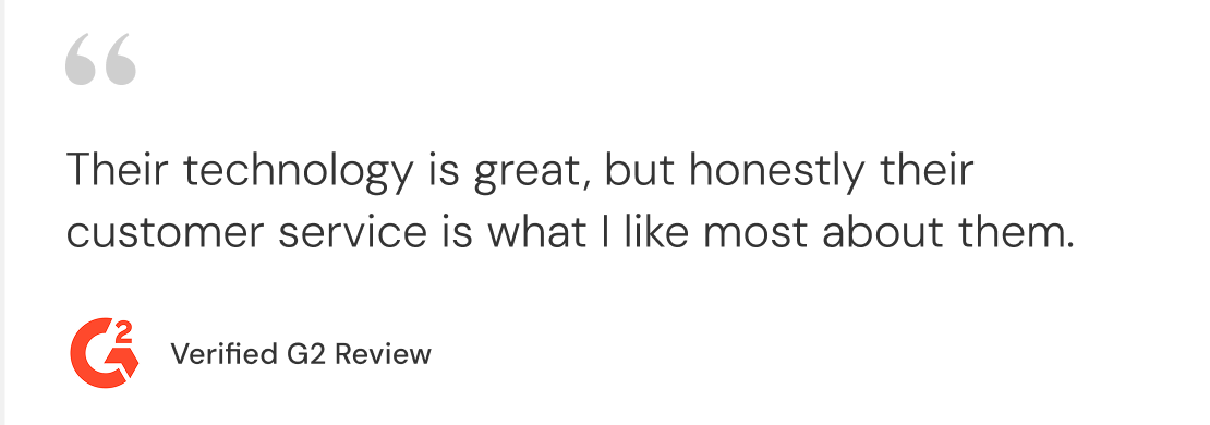 G2 verified review emphasizing Databrain's white-labeling features and native embedding performance