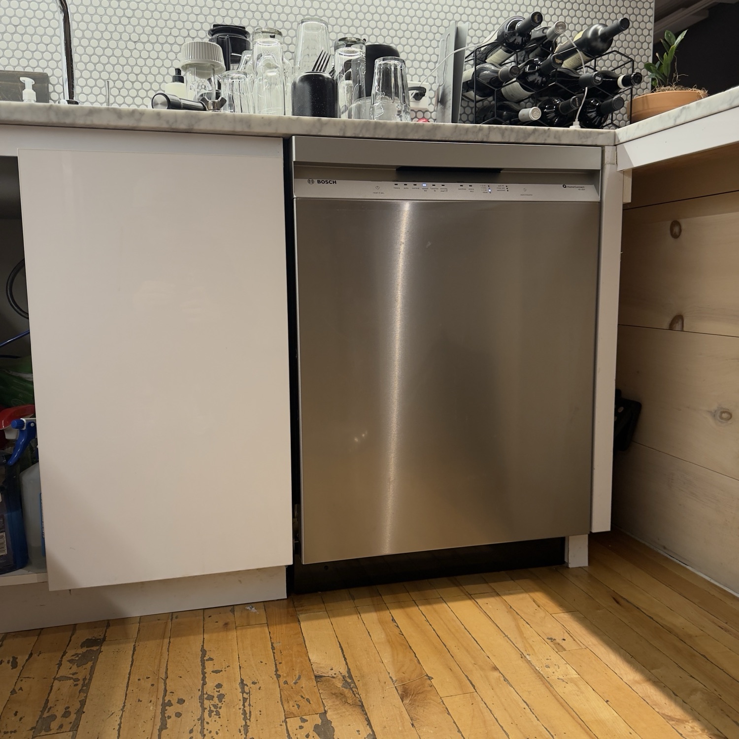 Bosch dishwasher repaired in a NYC kitchen