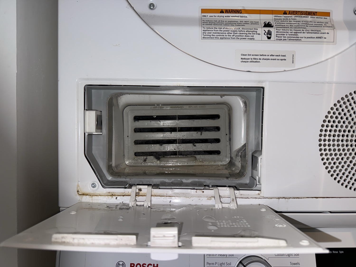 Bosch dryer drain pump repair in NYC