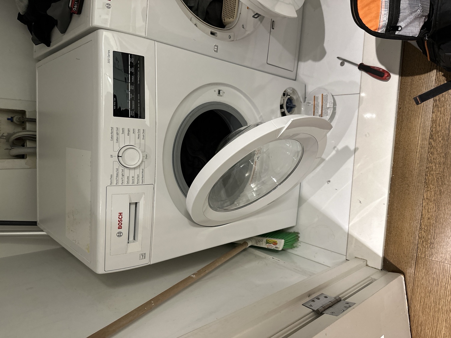 Bosch front-load washer repaired in NYC