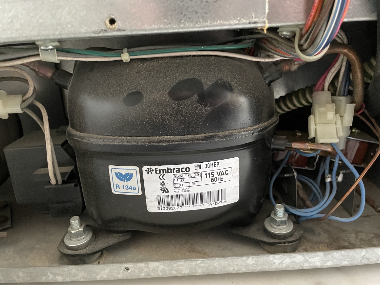 Refrigerator sealed-system compressor repair in NYC
