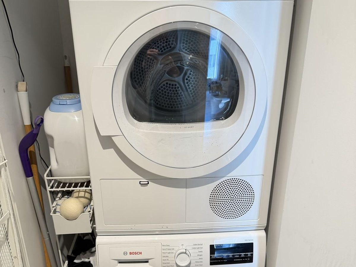 Bosch 300 Series ventless dryer control panel