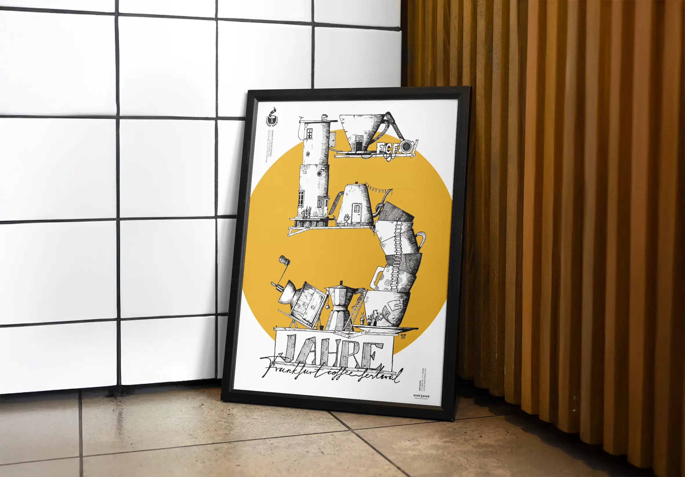 Nine5Nine gestaltet exklusives Plakatmotiv für das 5. Jubiläum des FCF