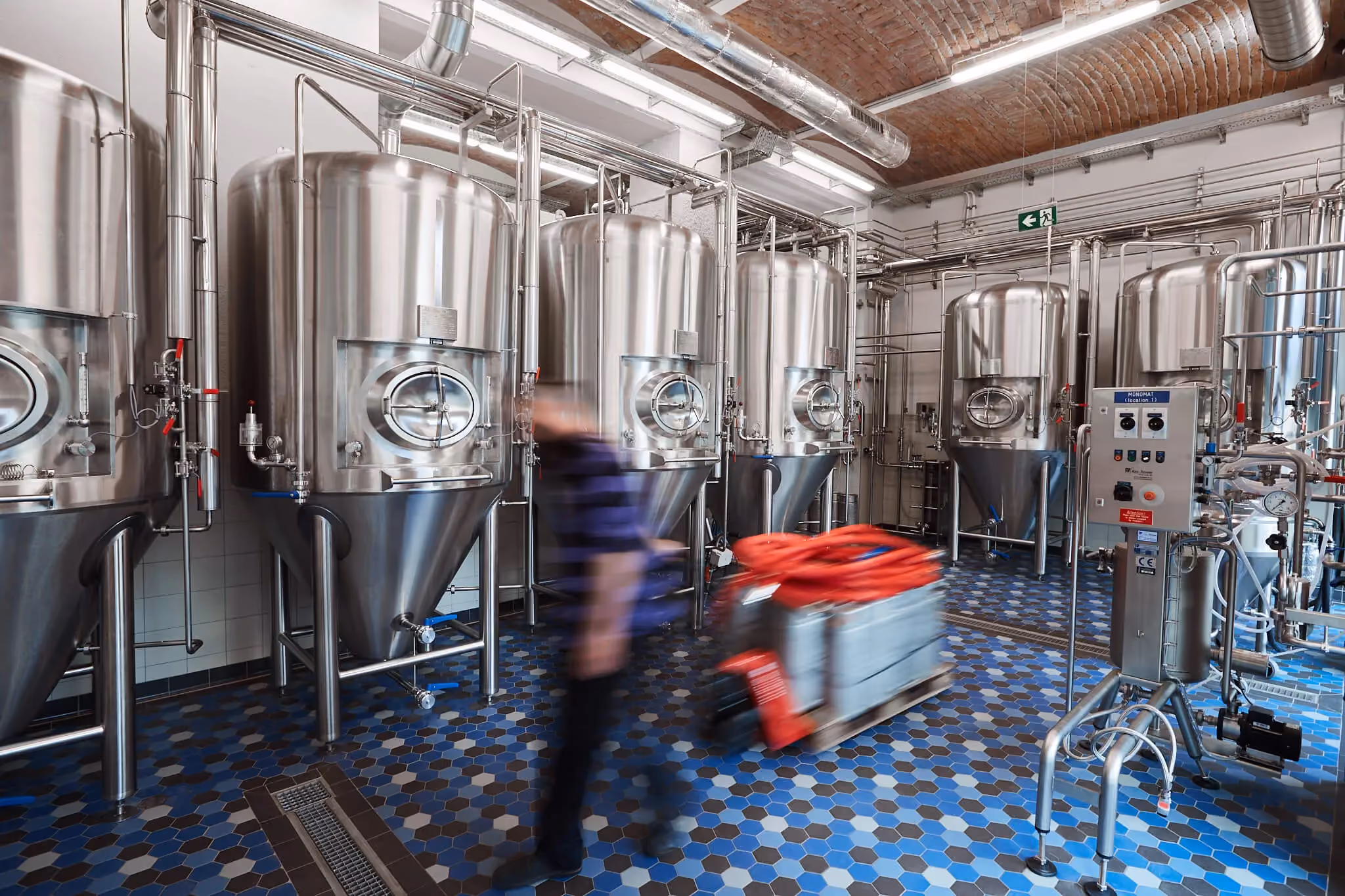 Show-Brauerei im Brauhof Wien