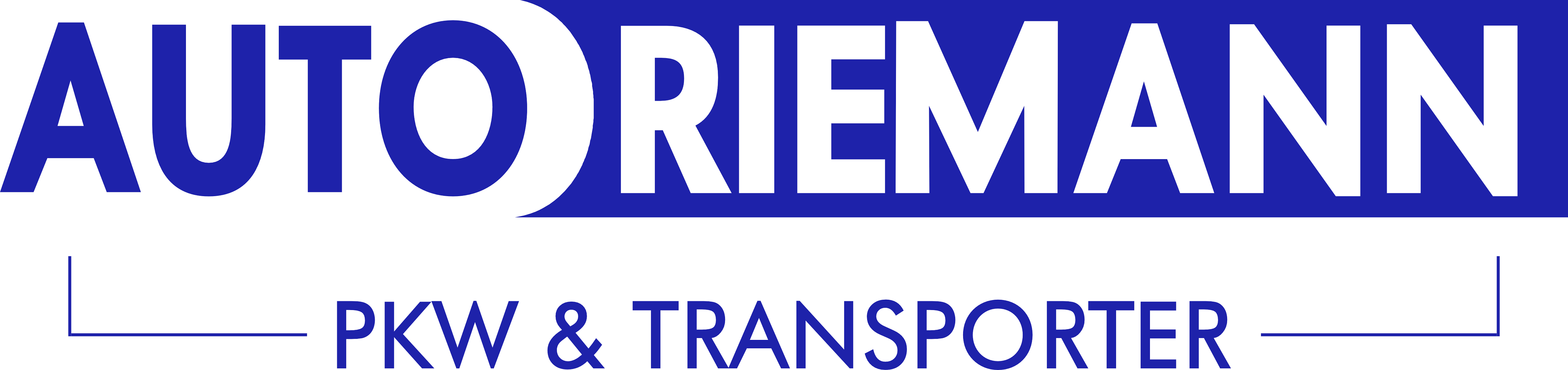 Logo reading AUTO RIEMANN in bold blue and white letters with the text PKW & TRANSPORTER below.