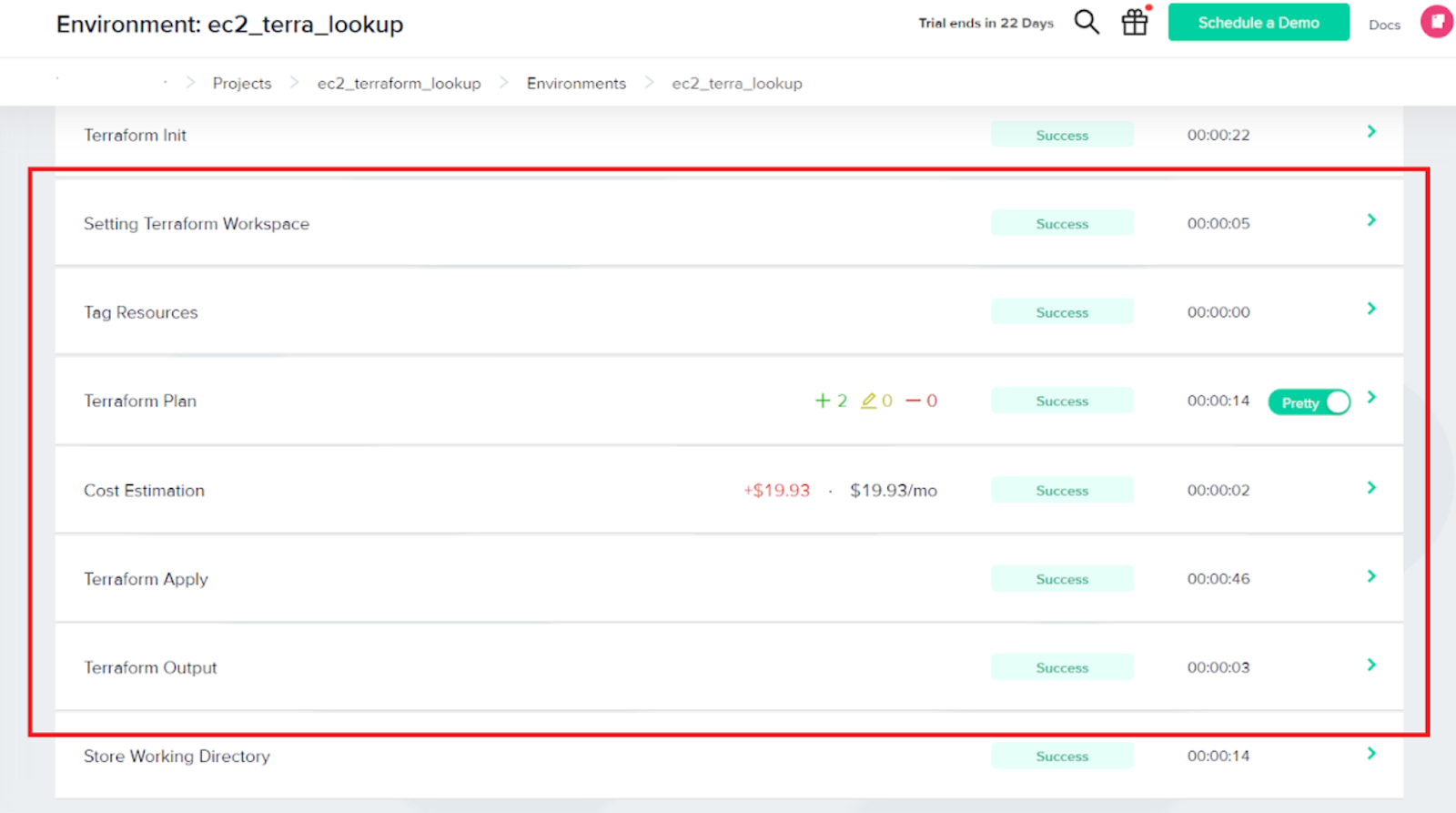 Terraform Lookup Function Examples, Use Cases: Step 5: Integrate with env0