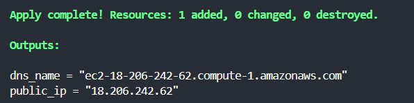 Terraform Output Command : Examples, Tips and: 2. Using Terraform Outputs to Retrieve Information
