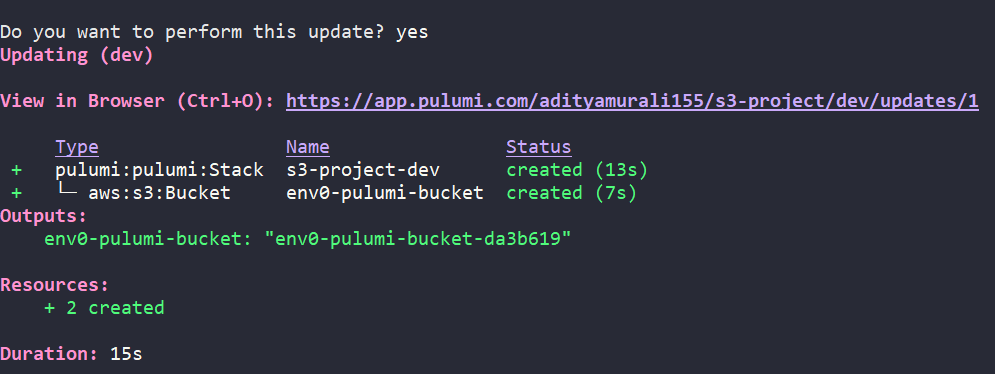 3. Deploy Stack