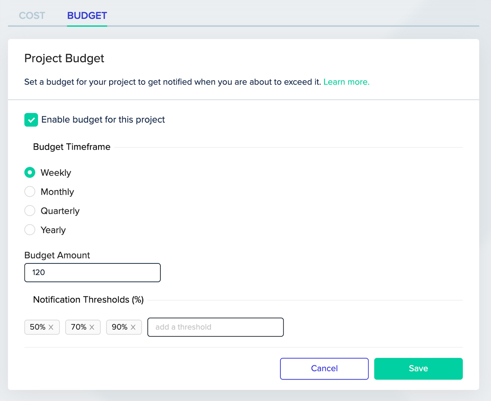 Smarter Budget Control with env0