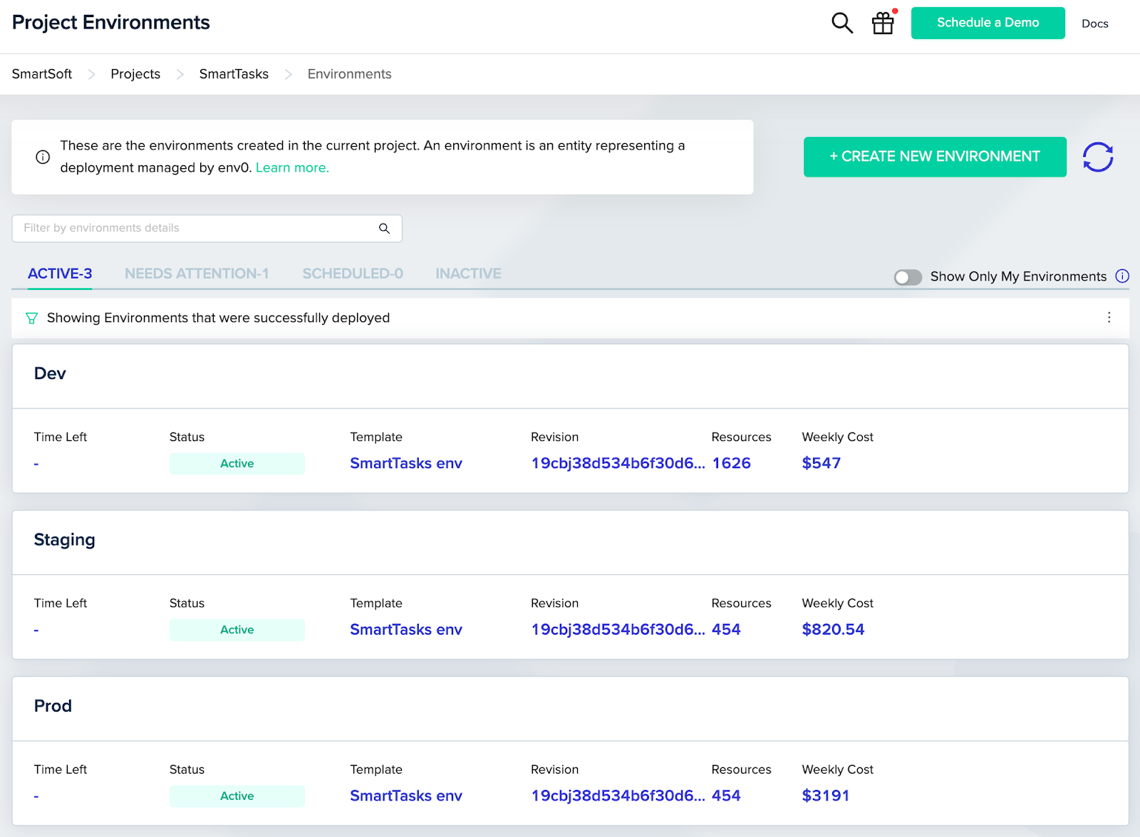 Smarter Budget Control with env0