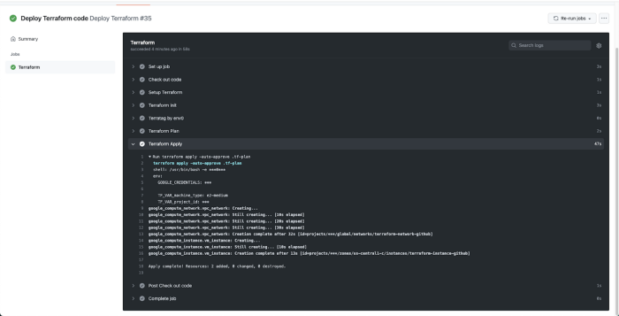 Setup Github Action