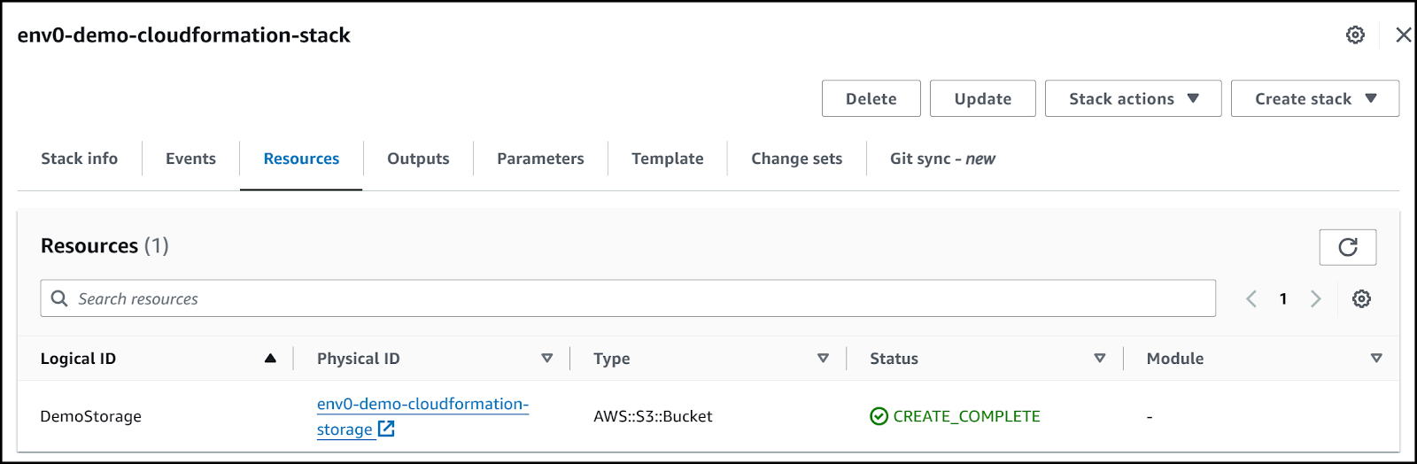 3. CloudFormation Deploy