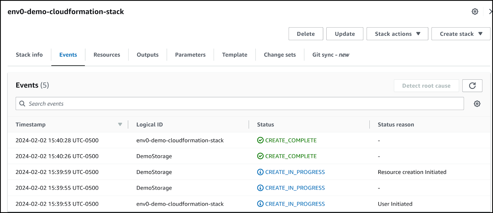 3. CloudFormation Deploy