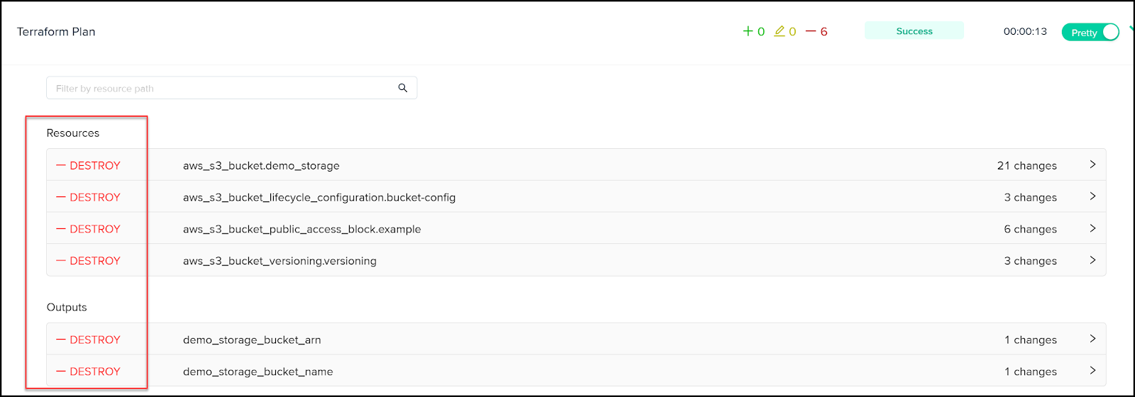 5. Destroy the S3 Bucket with Terraform