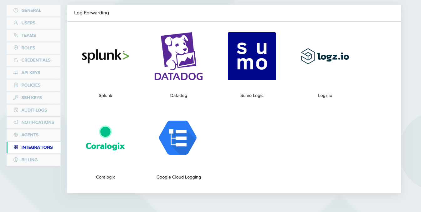 With env0, you can forward all env0 deployment logs to one o