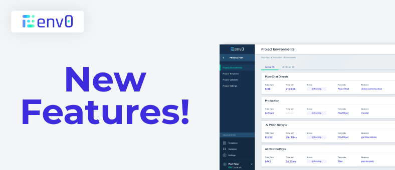 Cost Estimation Deployment and More New Features