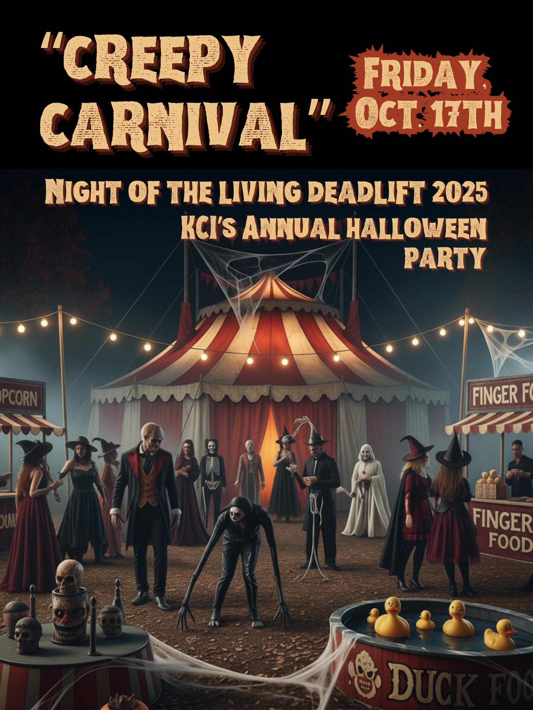 Creepy Carnival - KCI's annual Halloween Party! 