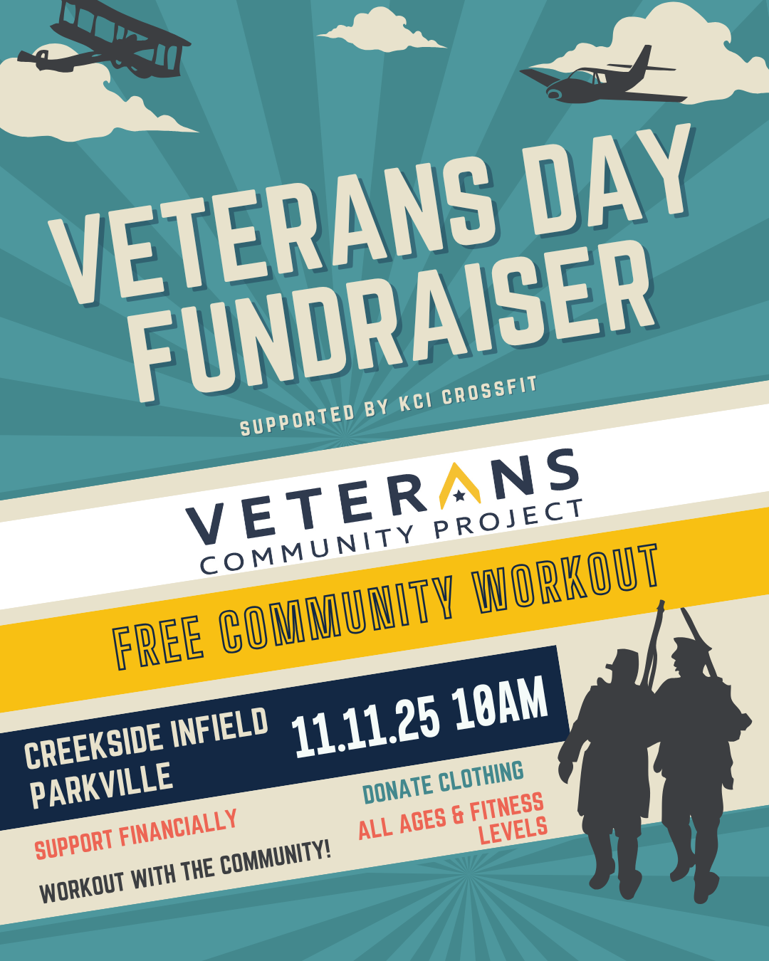 Veterans Day Community Workout & Fundraiser