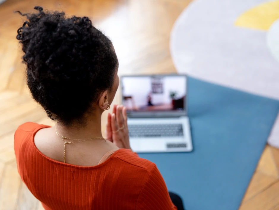 Vidéo d'un cours de Yoga