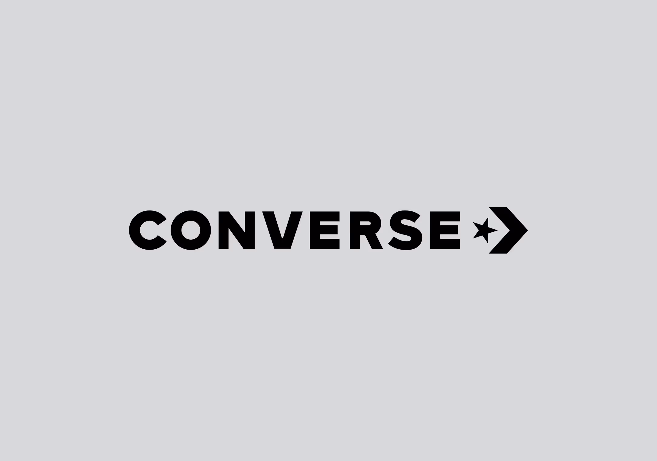 Converse Logo in Black & White