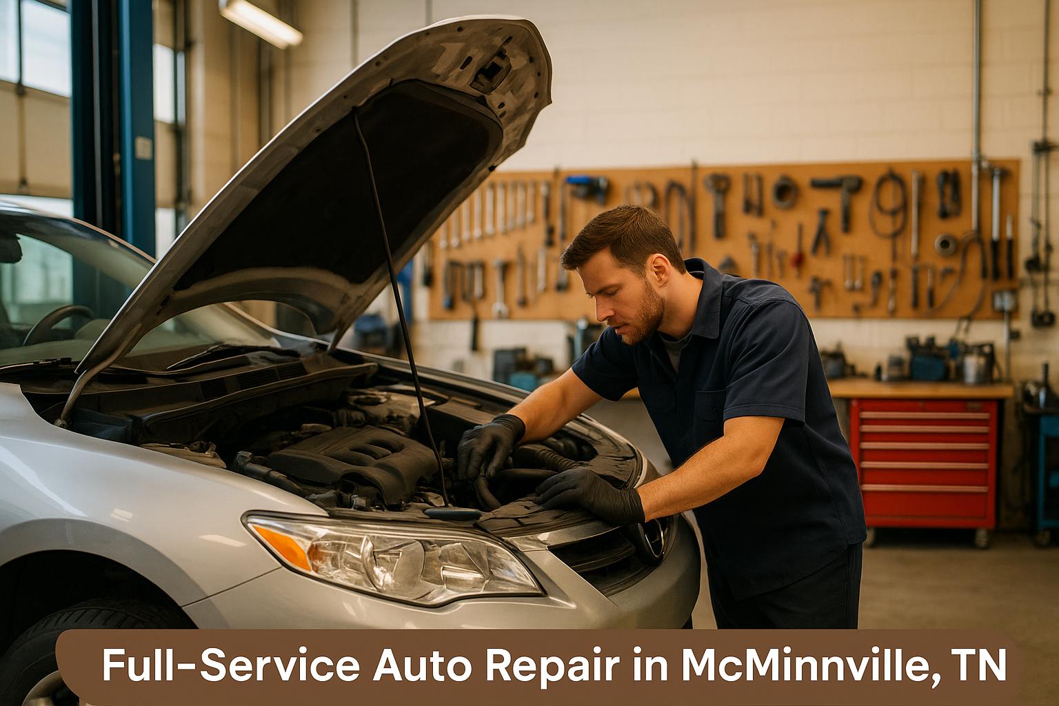 Full-Service Auto Repair in McMinnville, TN
