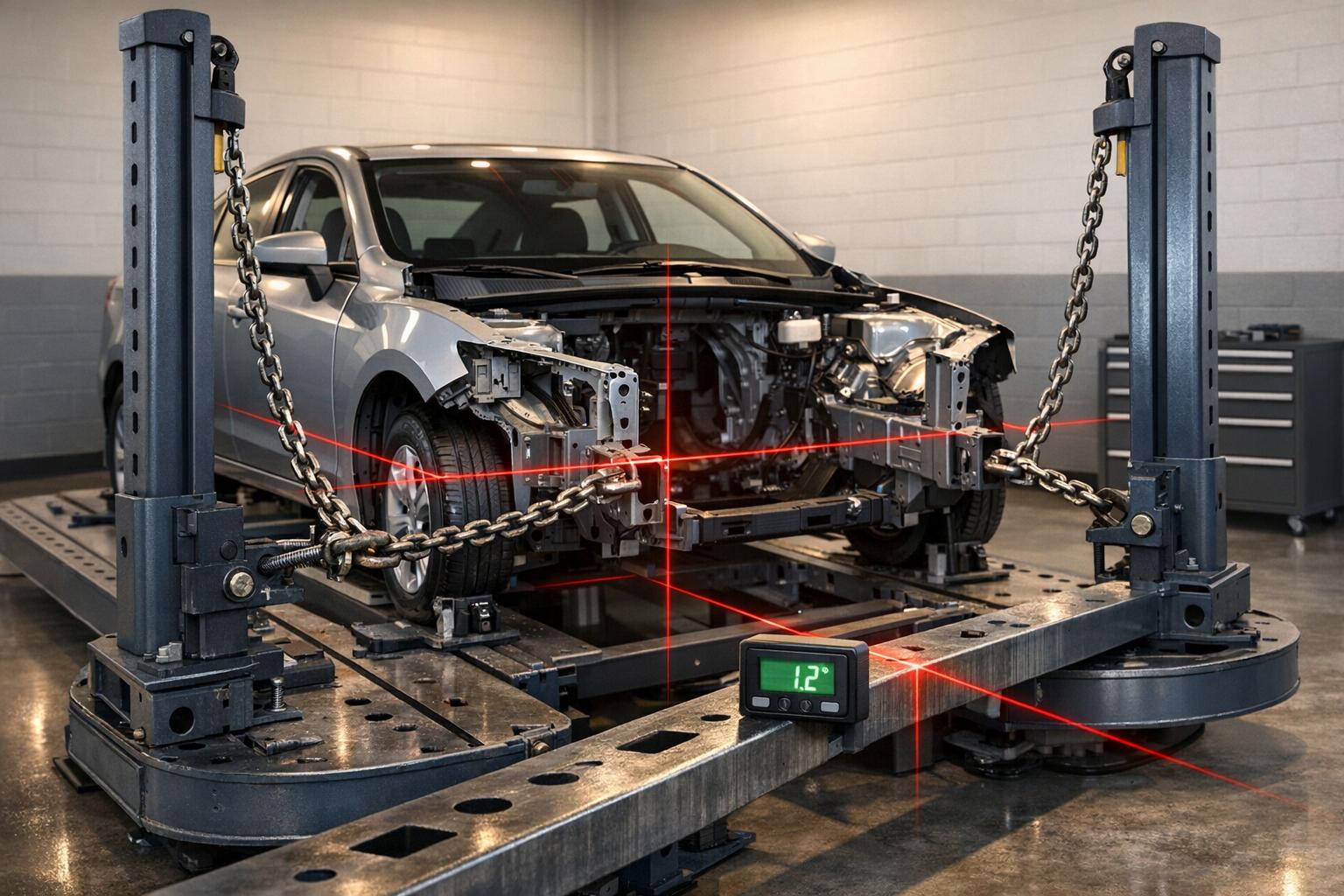 Frame Damage After a Crash? Here's How Frame Straightening Works