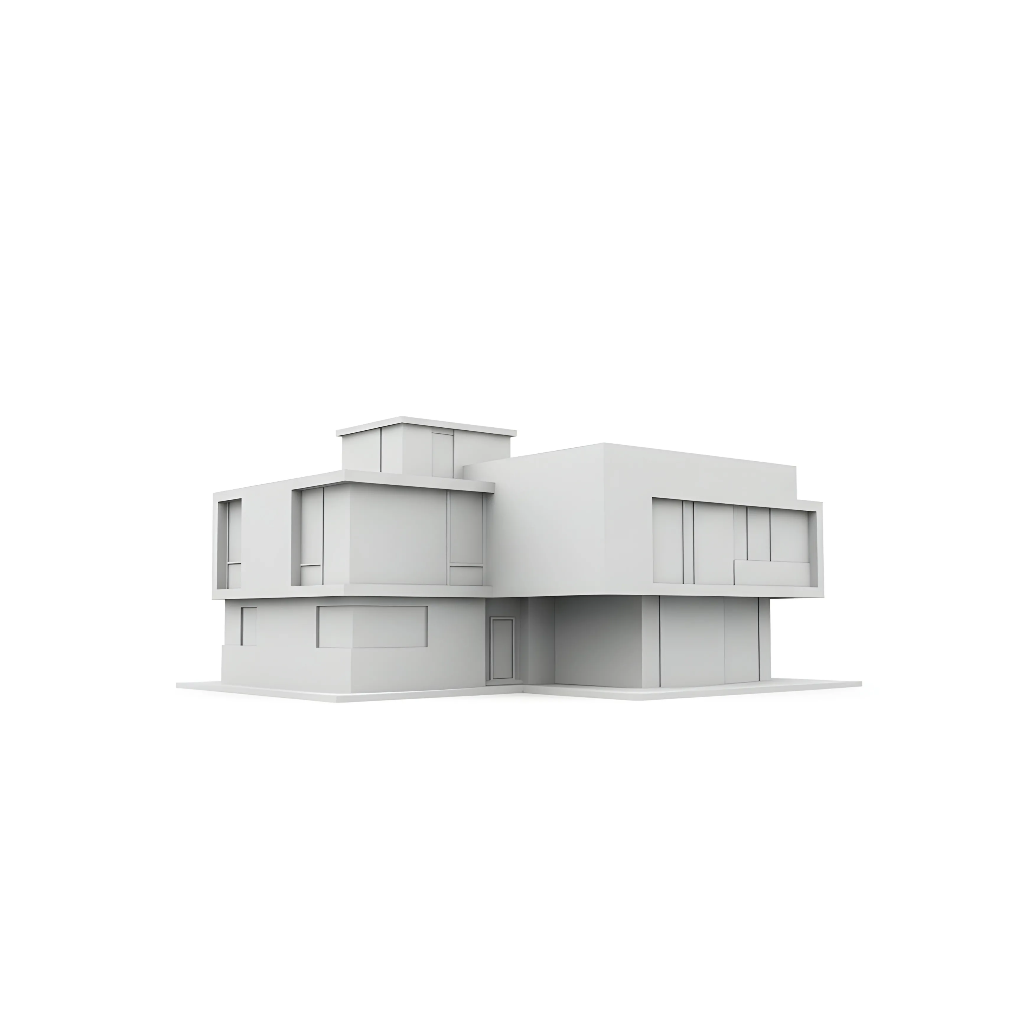 3D mesh of a building