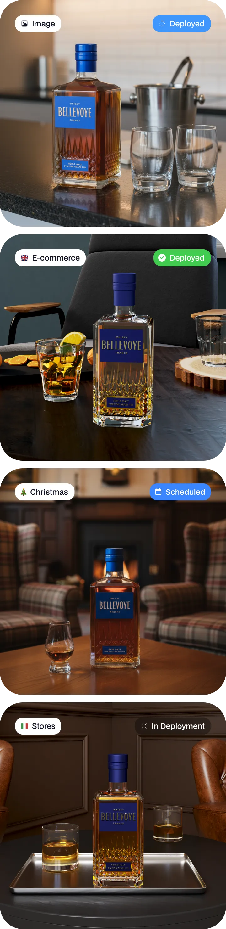 Examples of 3D images generated with nfinite