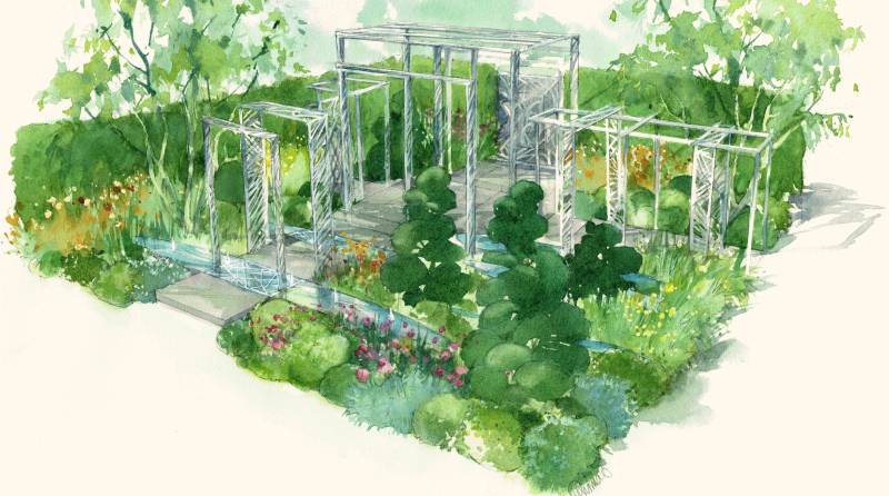 The Boodles Garden at RHS Chelsea Flower Show 2024
