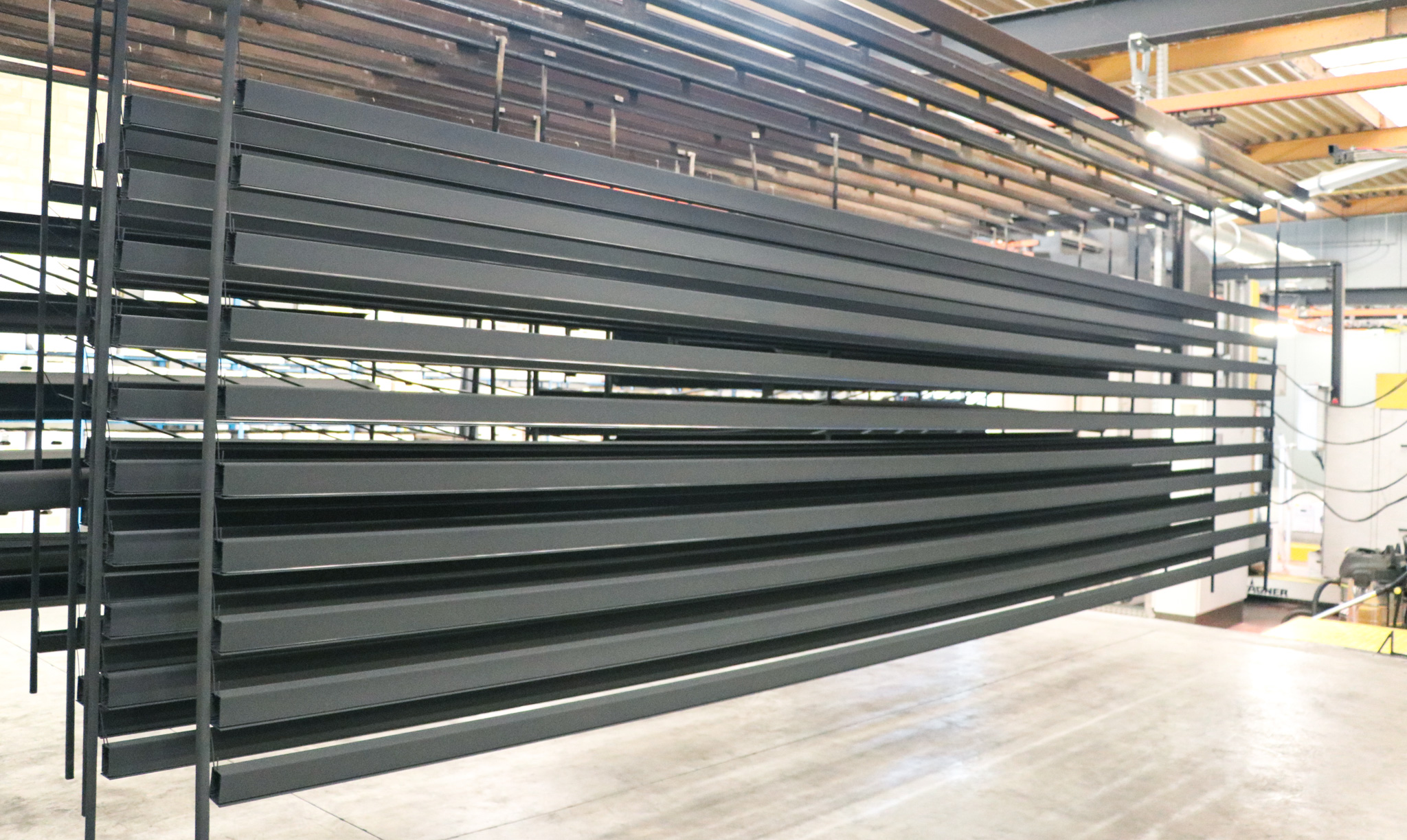 Gepoederlakte aluminium profielen