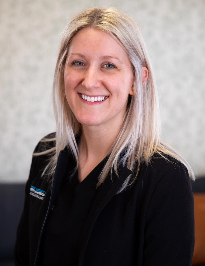 Kayla smiling at Coastal Virginia Oral & Maxillofacial Surgery.