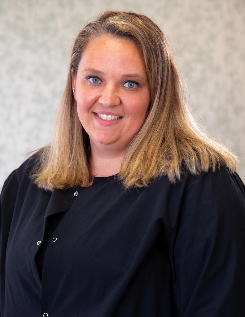 Ashley smiling at Coastal Virginia Oral & Maxillofacial Surgery.