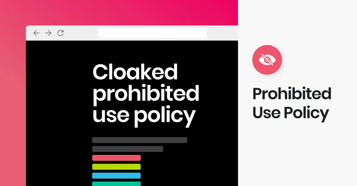 Prohibited Use Policy