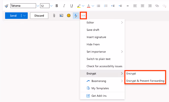 Image of the Outlook platform